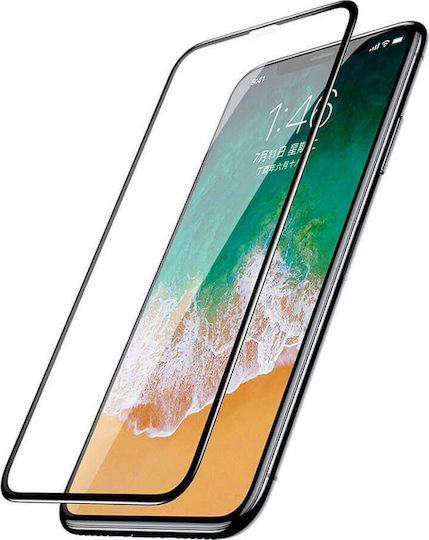 Baseus Full Coverage Curved Tempered Glass Protector 3D Vollflächig gehärtetes Glas 2Stück (iPhone 11 Pro Max)