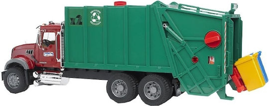 Bruder Camion De Gunoi Mack Scara 1:16 Pentru 3+ Ani
