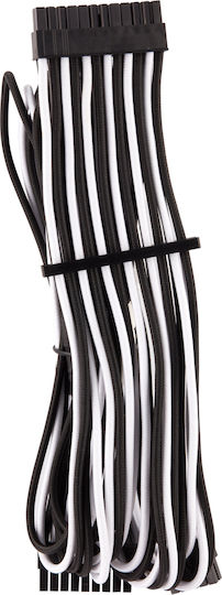 Corsair Premium Individually Sleeved PSU Cables Pro Kit DC / 24-Pin ATX / Peripherie - DC / 24-Pin ATX / Peripherie Kabel 0.65m Schwarz (CP-8920227)