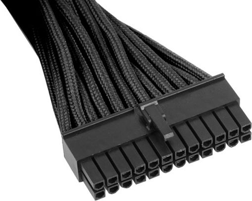 Silverstone 24-Pin ATX - 24-Pin ATX Cable 0.3m Μαύρο SST-PP07-MBB