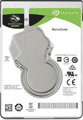 Seagate Barracuda 4TB HDD Σκληρός Δίσκος 2.5" SATA III 5400rpm με 128MB Cache για Desktop / Laptop