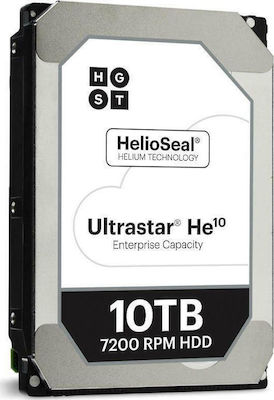 Hitachi Ultrastar He10 10TB HDD Hard Disk 3.5" SATA III 7200rpm cu 256MB Cache pentru NAS / Server HUH721010ALE600 0F27452
