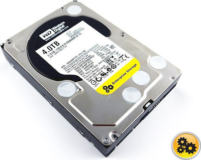 Western Digital Re 4TB HDD Festplatte 3.5" SATA III 7200Umdrehungen pro Minute mit 64MB Cache für Blockflöte / NAS WD4000FYYZ