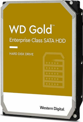 Western Digital Gold 6TB HDD Σκληρός Δίσκος 3.5" SATA III 7200rpm με 256MB Cache για NAS / Server