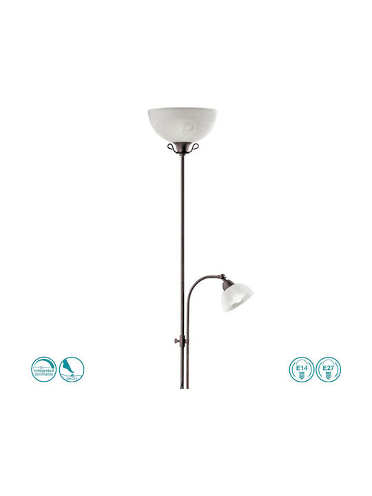 Trio Lighting Country Stehlampe H180cm. Weiß Trio Lighting Country Stehlampe H180cm. Weiß