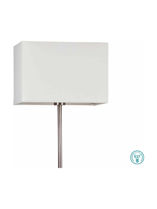 Faro Barcelona Thana Floor Lamp H143xW32cm. with Socket for Bulb E27 White