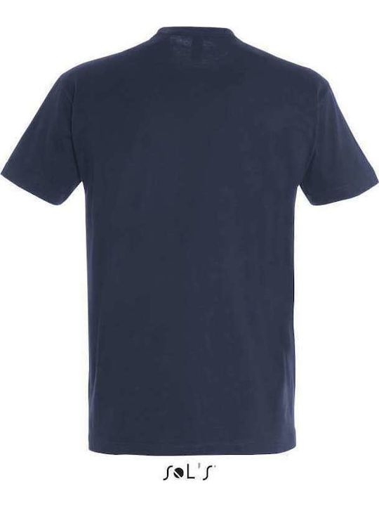Sol's Imperial Men's Short Sleeve Promotional T-Shirt Navy Blue