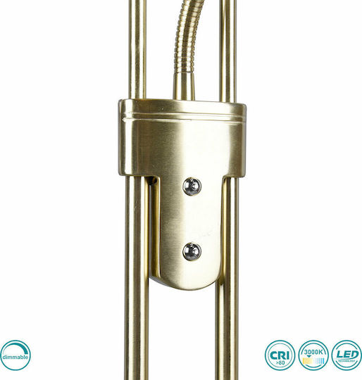 Trio Lighting Orson LED Подова Лампа В180xД32см. 2700лм Златист