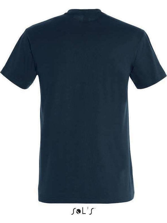 Sol's Imperial Men's Short Sleeve Promotional T-Shirt Petroleum Blue