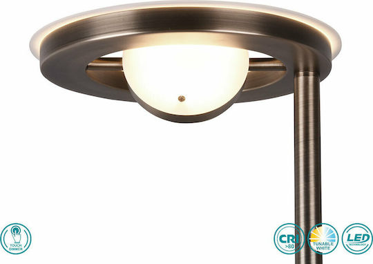 Trio Lighting Barrie Винтидж LED Подова Лампа В181xД30см. 4000лм Бронзов