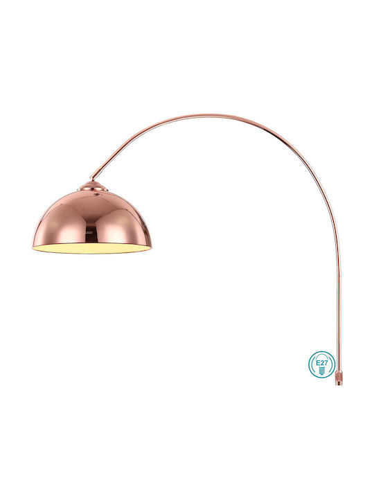 Globo Lighting Newcastle Stehlampe H196xB30cm. mit Fassung für Lampe E27 Kupfer