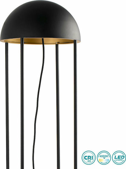 Faro Barcelona Jellyfish Флоресцентна Лампа Височина 90см Черно-Златисто Faro Barcelona Jellyfish Флоресцентна Лампа Височина 90см Черно-Златисто