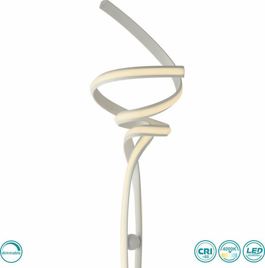 Fan Europe Mystral LED Floor Lamp H160cm. White