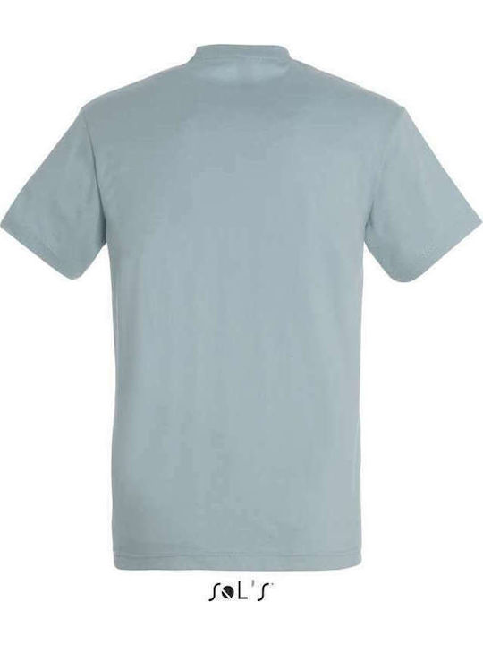 Sol's Ανδρικό Διαφημιστικό T-shirt Κοντομάνικο σε Χρώμα