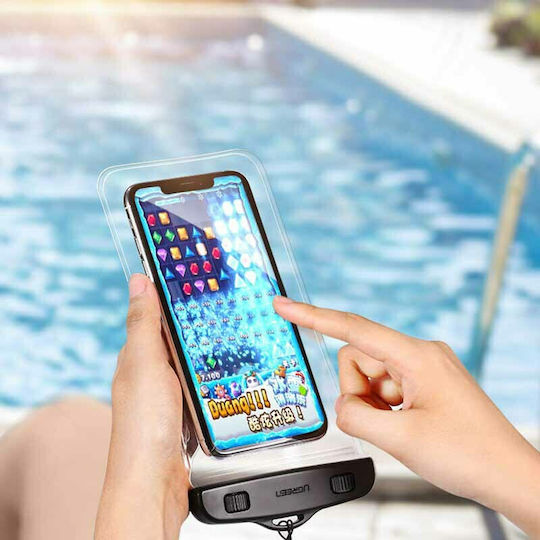 Ugreen Smartphone Case Ugreen Lp186 Waterproof Case up to 6.3" Black 60959