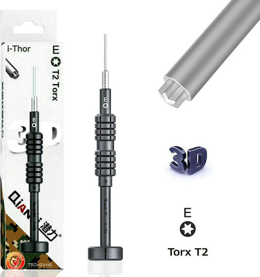 QianLi i-Thor 3D Type E Mύτη T2 Torx Κατσαβίδι για Service Κινητών