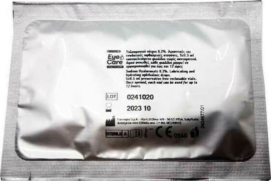 Syfaline Care Hyaluronate Dry Eye Drops with Hyaluronic Acid 20x0.5ml