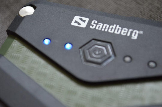 Sandberg Survivor Power Bank 20100mAh με 2 Θύρες USB-A Μαύρο