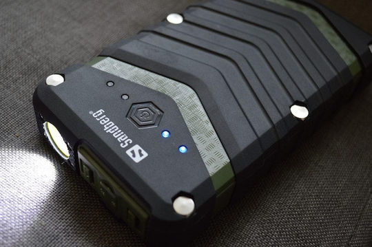 Sandberg Survivor Power Bank 20100mAh με 2 Θύρες USB-A Μαύρο
