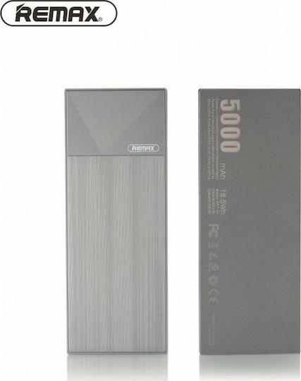 Remax Thoway RPP-54 Power Bank 5000mAh με Θύρα USB-A Γκρι