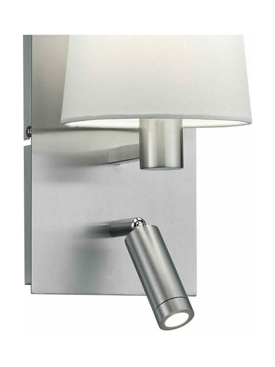 Trio Lighting Marriot Модерен Осветително тяло За стена с фасунга E27 и ключ Бял 14x14см.
