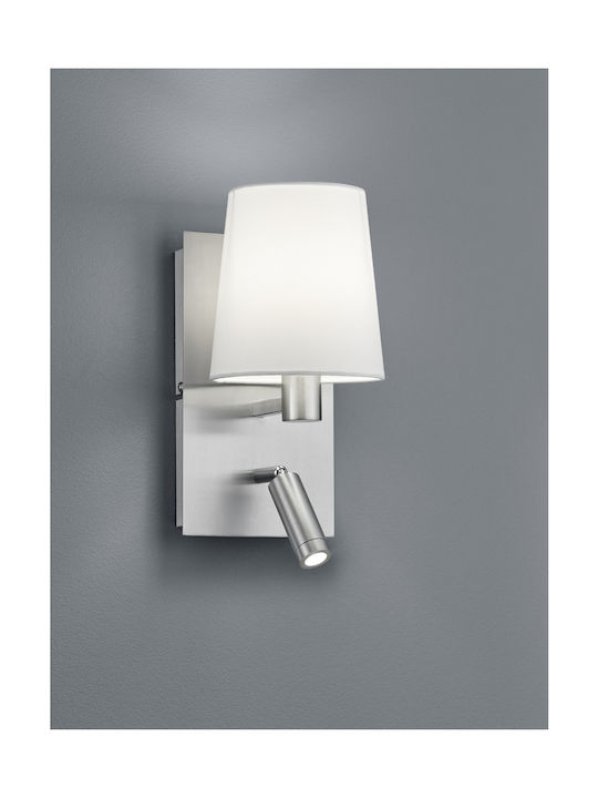 Trio Lighting Marriot Модерен Осветително тяло За стена с фасунга E27 и ключ Бял 14x14см.
