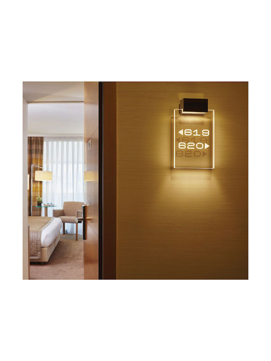 VK Lighting Διακοσμητικό Φωτιστικό LED Θερμό Λευκό 3000K 16x22εκ.