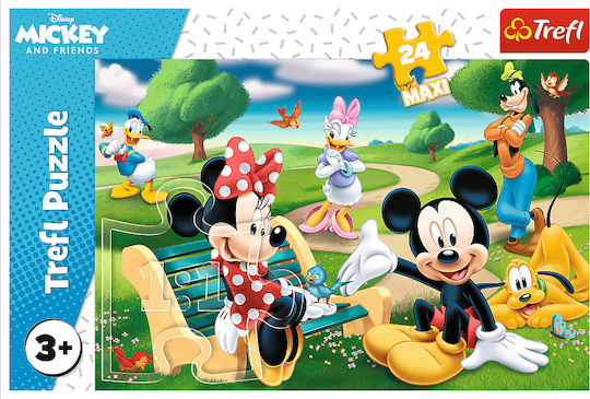Παιδικό Puzzle Mickey Mouse Among Friends για 3+ Ετών 24pcs Trefl