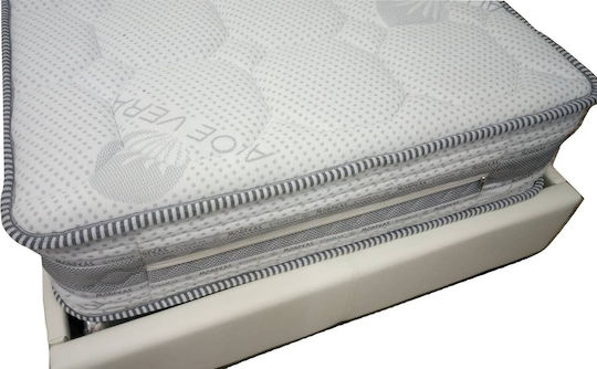 Morfeas Strom Dream Double Orthopedic Mattress 140x200x24cm with Springs