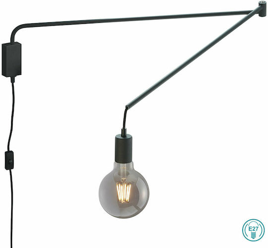 Trio Lighting Line Φωτιστικό Τοίχου Πρίζας Μαύρο 150x5εκ. Trio Lighting Line Φωτιστικό Τοίχου Πρίζας Μαύρο 150x5εκ.