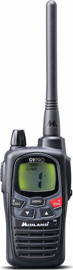 Midland G9 Pro Walkie Talkie mit Monochromdisplay