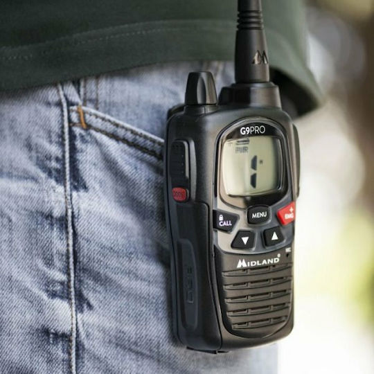 Midland G9 Pro Walkie Talkie mit Monochromdisplay