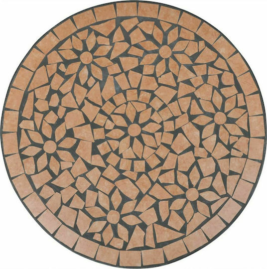 Трапезна Кафене Стабилна 60x60x70бр Кафяв Трапезна Кафене Стабилна 60x60x70бр Кафяв
