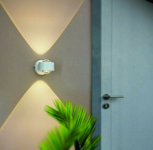 Eglo Treviolo Wall-Mounted Outdoor Lighting LED Ceiling Lamp 4.4W 3000K 9x8.5cm Eglo Treviolo Wall-Mounted Outdoor Lighting LED Ceiling Lamp 4.4W 3000K 9x8.5cm