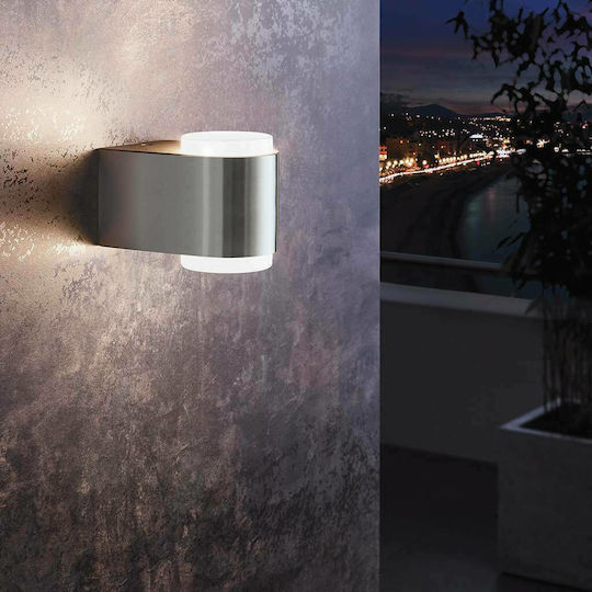 Eglo Briones Wall-Mounted Outdoor Lighting LED Ceiling Lamp 3W 3000K Dimensions 8.5x9.5cm Eglo Briones Wall-Mounted Outdoor Lighting LED Ceiling Lamp 3W 3000K Dimensions 8.5x9.5cm