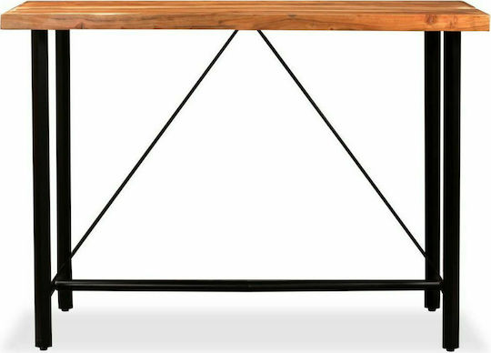 Set Bar Exterior 7 Piese Lemn Masiv De Acacia / Lemn Reciclat