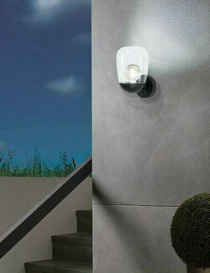 Eglo Donatori Wall-Mounted Outdoor Lighting Lantern 15.5x26cm Eglo Donatori Wall-Mounted Outdoor Lighting Lantern 15.5x26cm