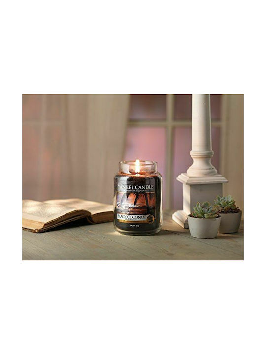 Yankee Candle Aromatic Candle Signature Jar With Black Coconut Perfume 623gr