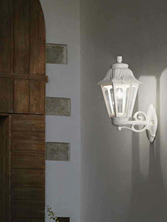 Ideal Lux Anna Wall-Mounted Outdoor Lantern E27 IP55 22x27.5x45εκ.