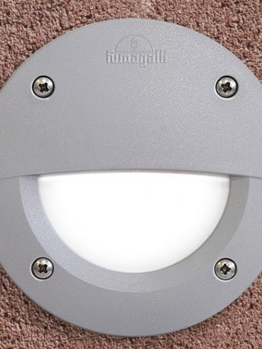 Fumagalli Leti 100 Round Wall-Mounted Outdoor Ceiling Light