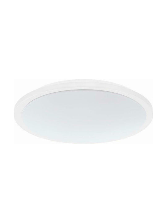 Eglo Competa-ST Classic Metal Ceiling Light with Integrated LED 77.5pcs White