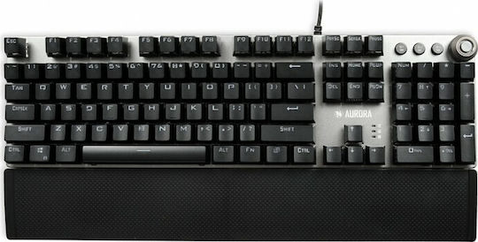 iBox Aurora K-4 Gaming-Technik Tastatur mit KRGD Rot Schalter und RGB-Beleuchtung (Englisch US)