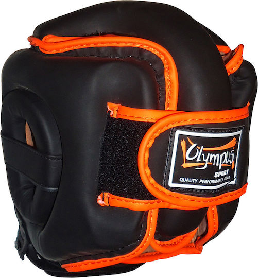 Olympus Sport lse Matt Boxhelm Erwachsene Offenes Gesicht Orange