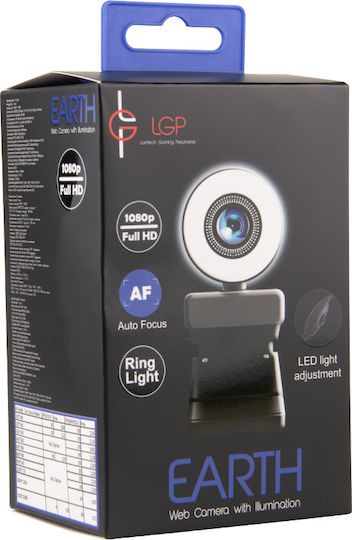 Lamtech LGP Webcam Full HD 1080p with Autofocus