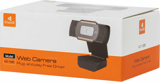 Kisonli HD-1085 Web Camera Full HD 1080p με Autofocus