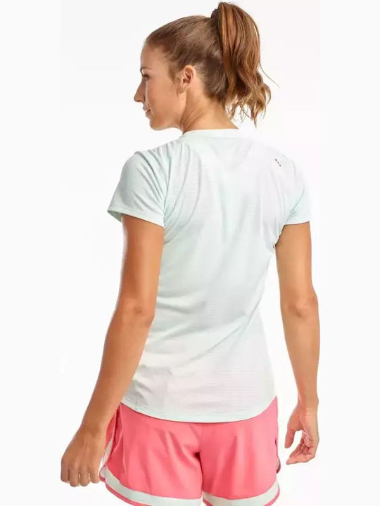 Saucony Stopwatch T-Shirt Τιρκουάζ