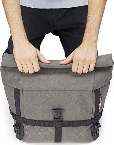 Kappa Moto BA1207 Motorcycle Tail Bag 19lt Gray
