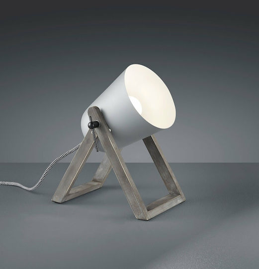 Trio Lighting Marc Lustră Decorativă cu Soclu pentru Bec E27 Gri