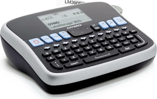 Dymo 360D Elektronischer Tragbarer Etikettendrucker Schwarz