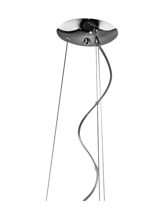 Trio Lighting Vapore Chandelier 6xG9 Black 50cm 311210606